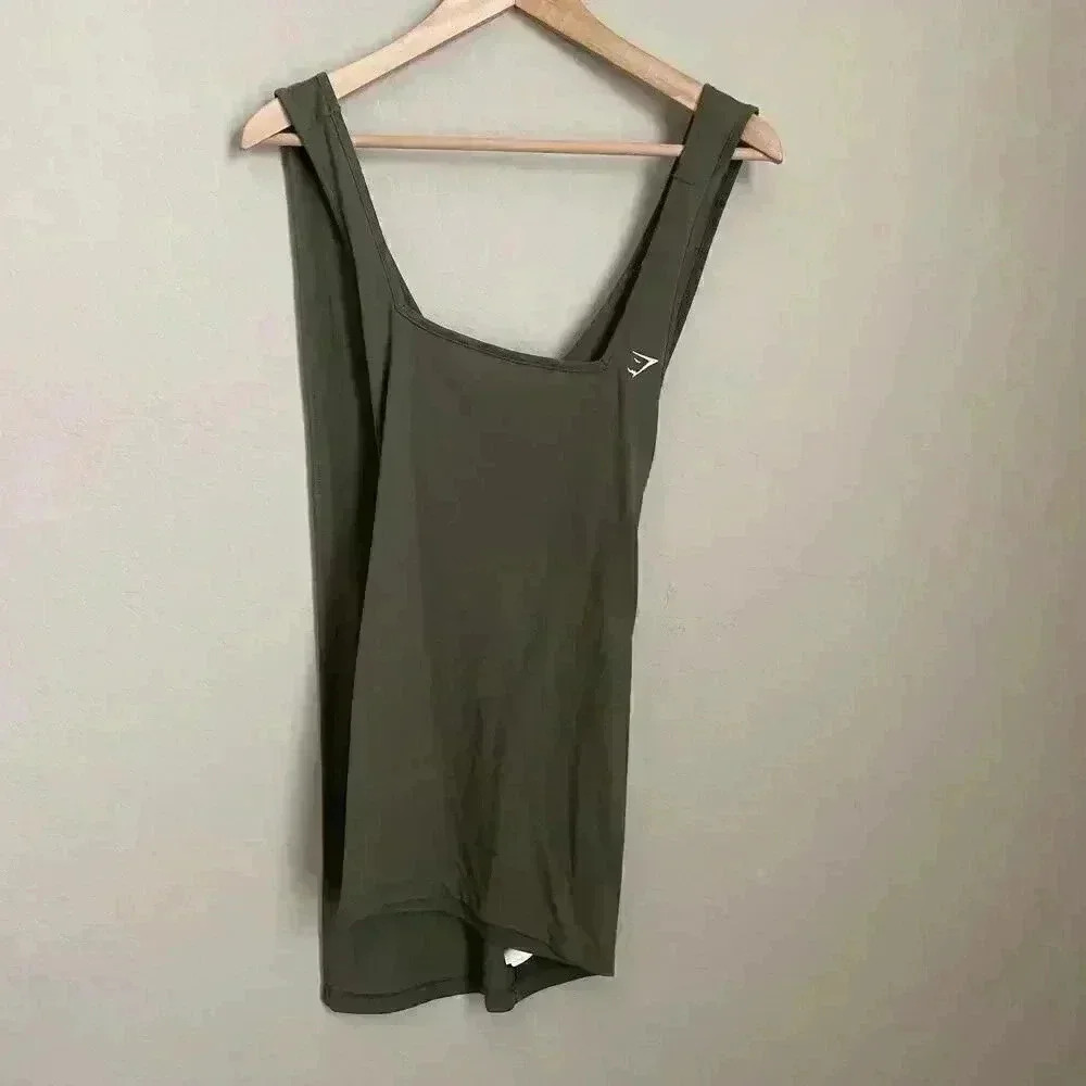 Gymshark Tank Top‎ Green Size Medium